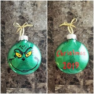 Grinch inspired ornament